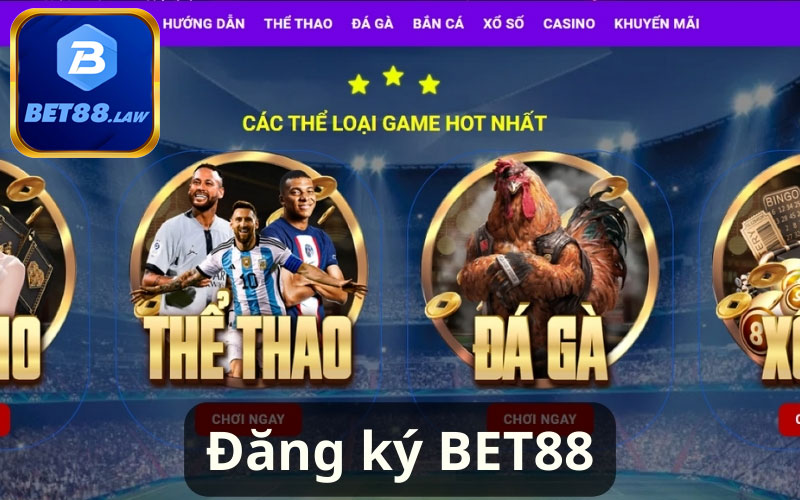 Sân chơi Bet88 đa dạng mọi thể loại game