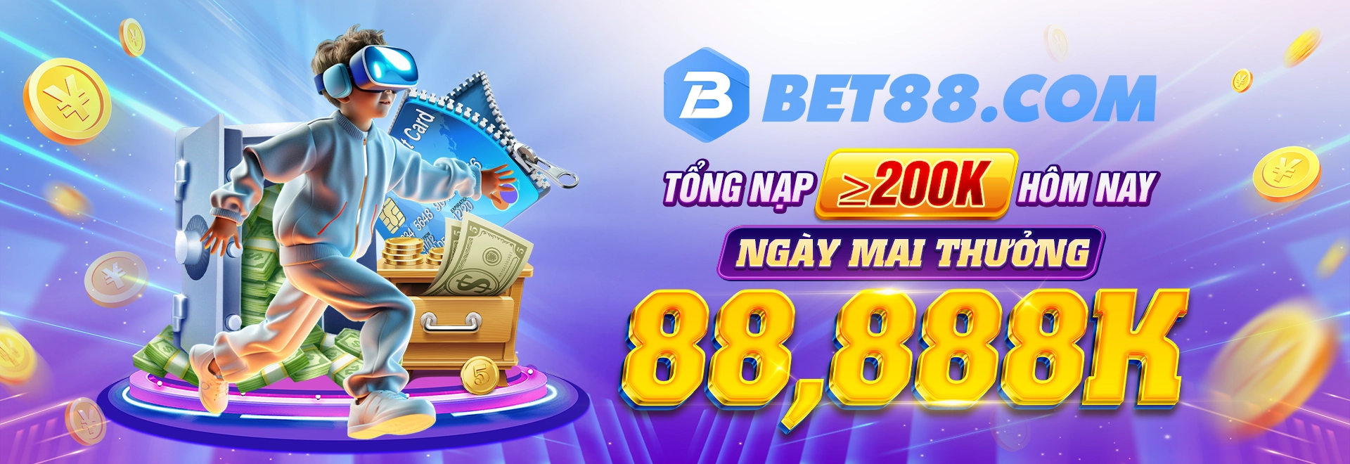 thưởng lớn mỗi ngày tại bet88