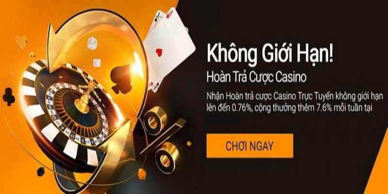 Hoàn trả tuần tại Casino